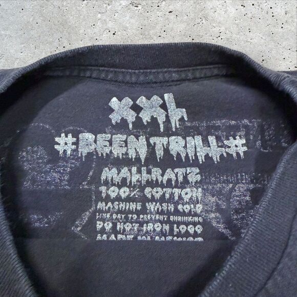 Been Trill “100 Checkered Flag” Long Sleeve Shirt XXL Black Racing Graphic - Picture 9 of 11